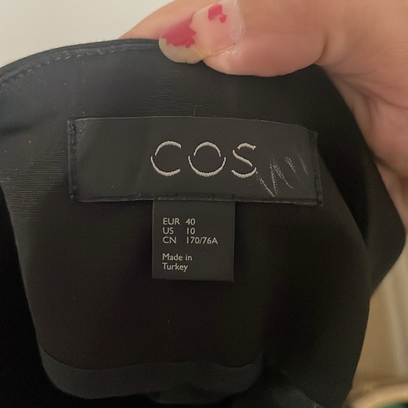 COS Classic Black Skirt Size 10 - Picture 3 of 7
